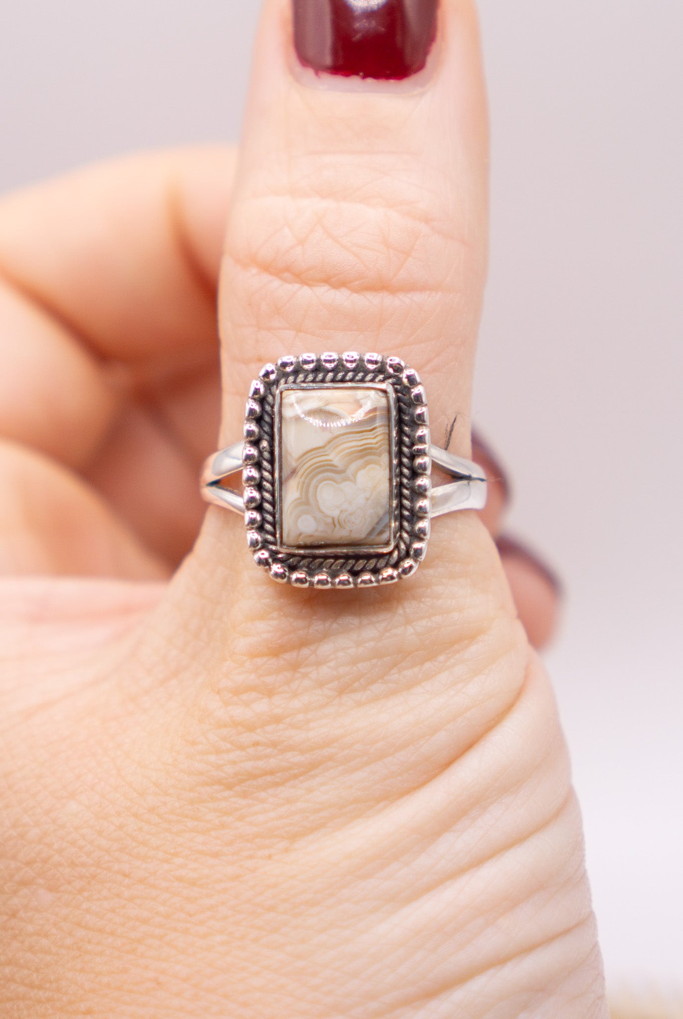 Natural Agate Size 11