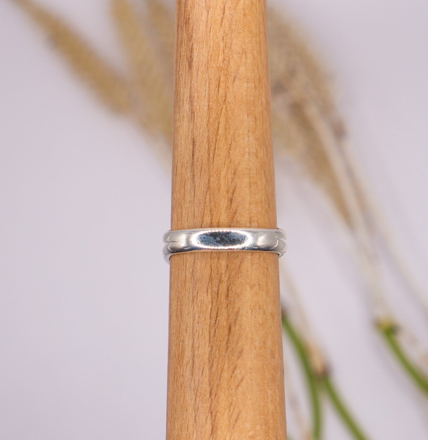 Vibrant Rectangular Red Turquoise Ring - Size 9