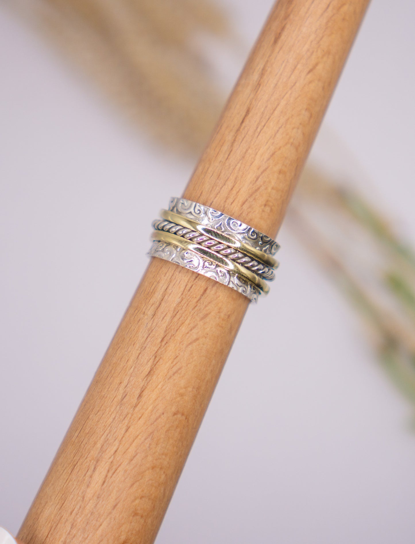 The Golden Hour Spinner Ring