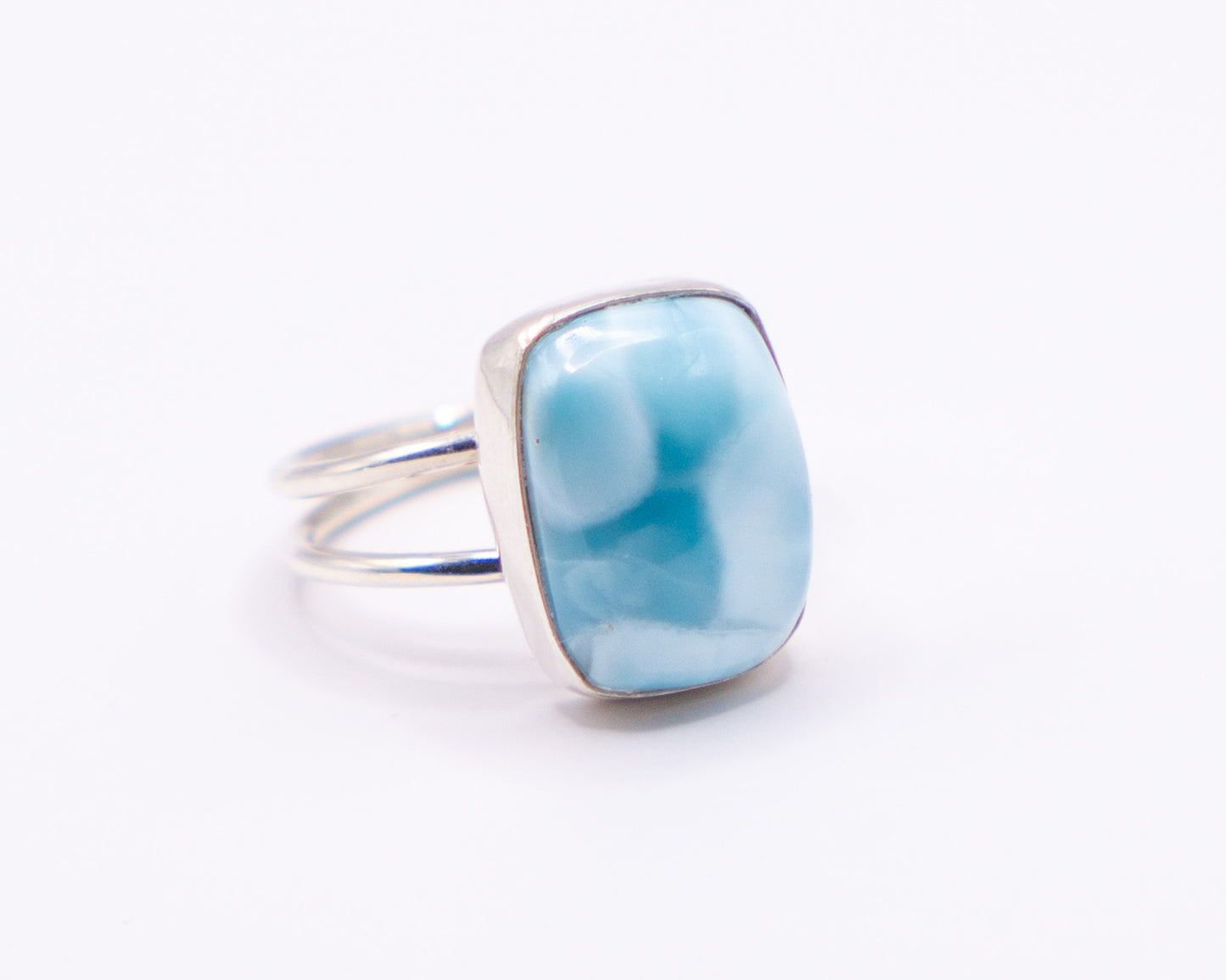 Rectangle Larimar - Size 9.75