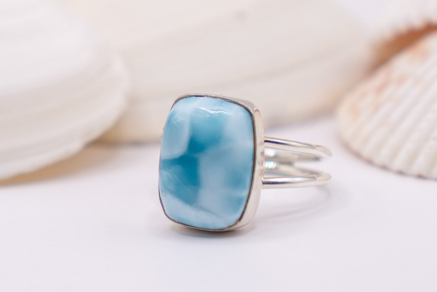Rectangle Larimar - Size 9.75