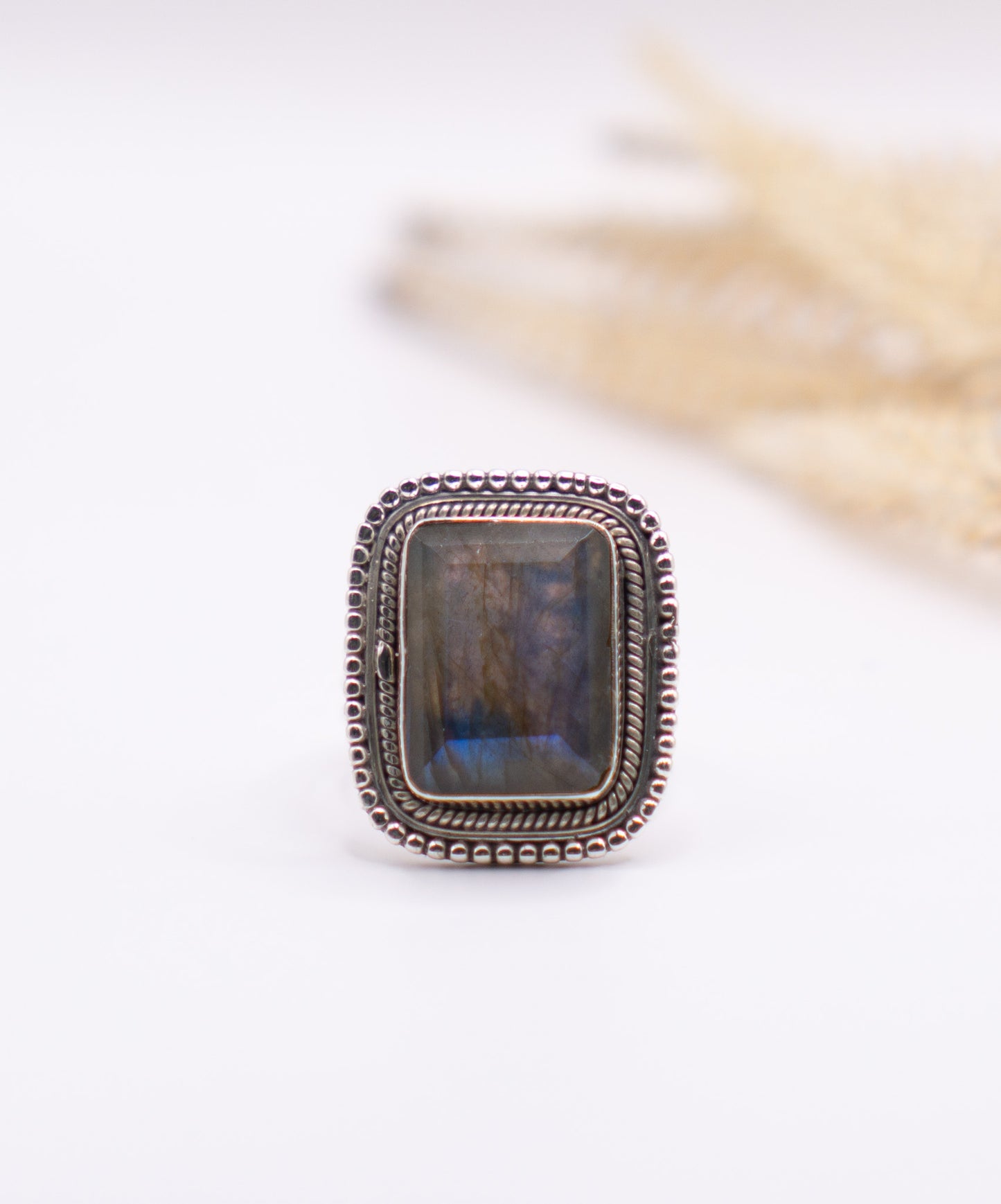 Rectangular Labordorite Size 7