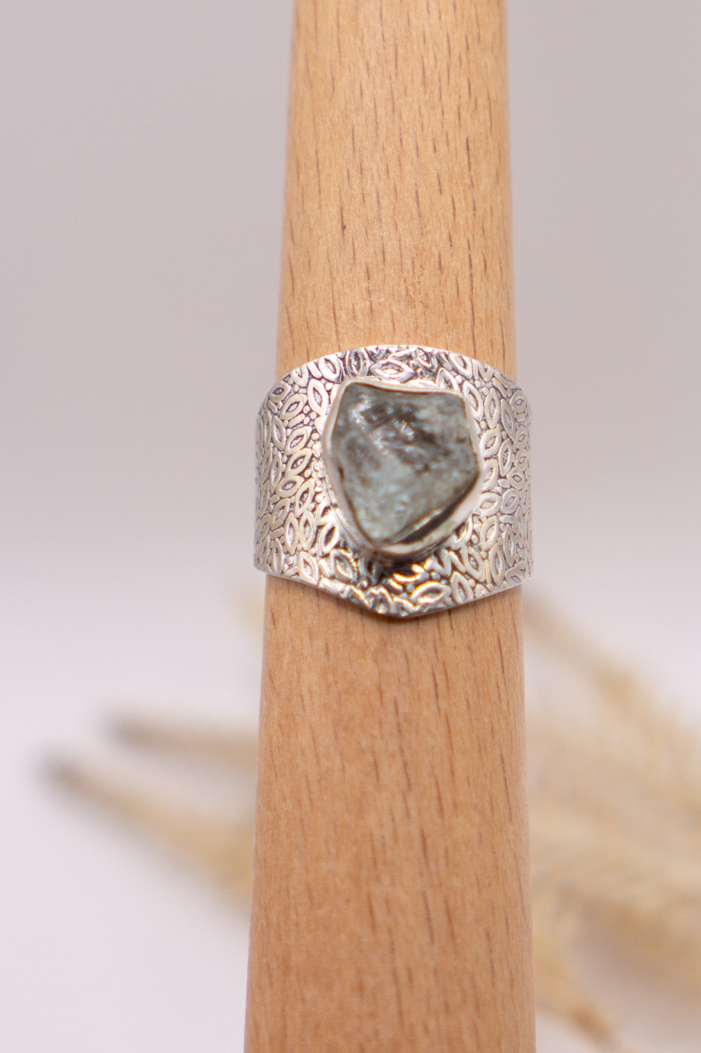 Druzy Aquamarine - Size 9