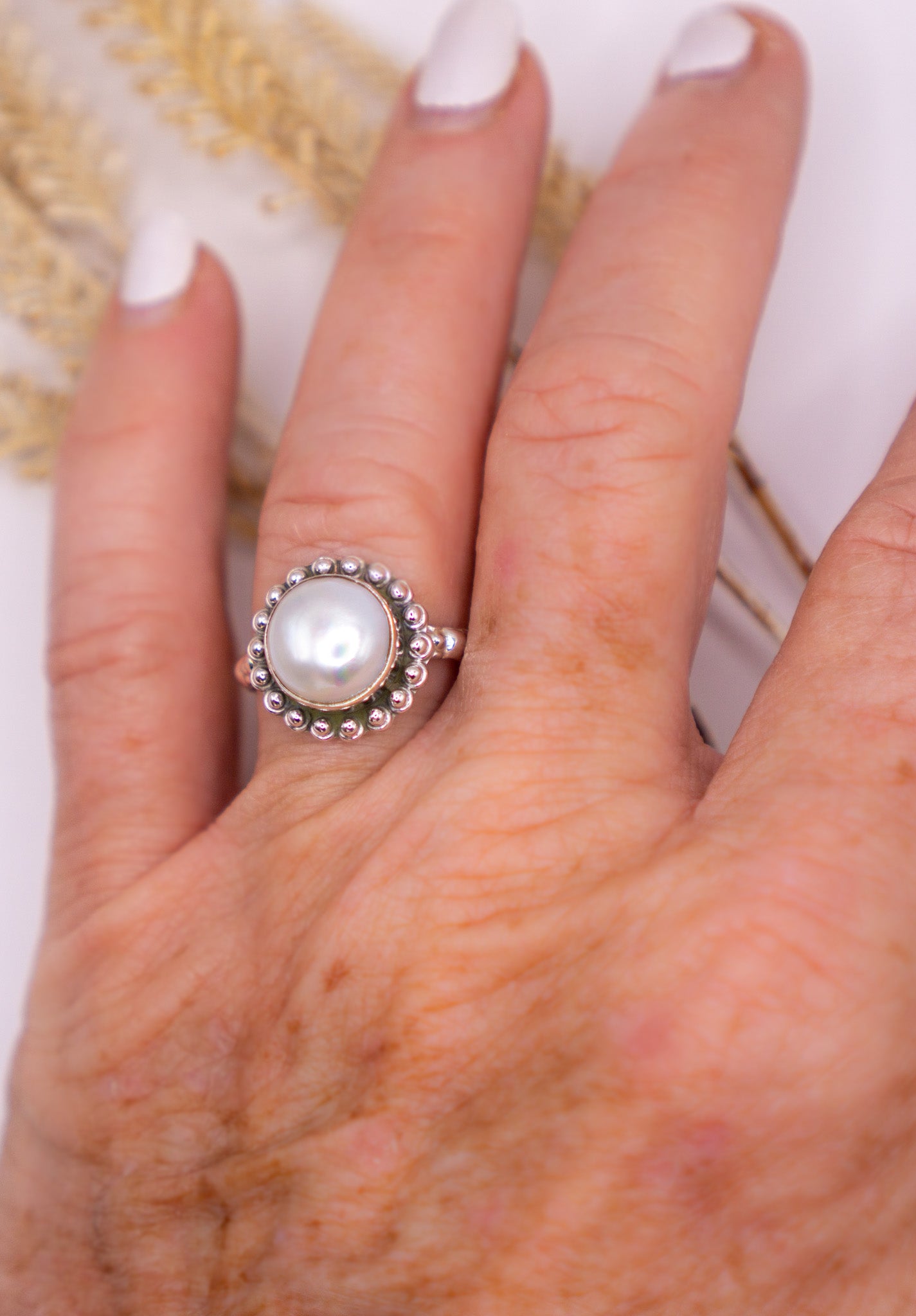 Medium Round Freshwater Pearl Size 8