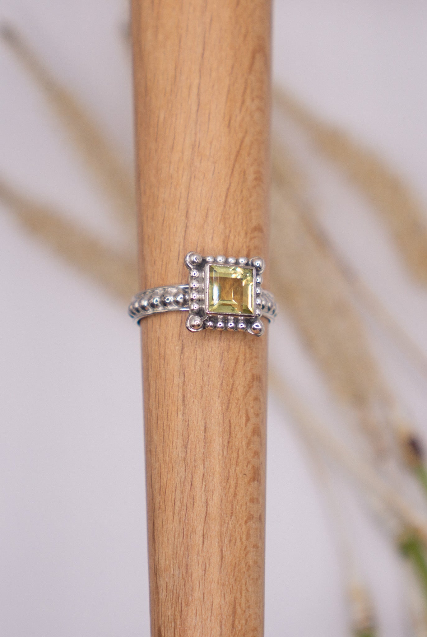 Citrine Square Size 9.5