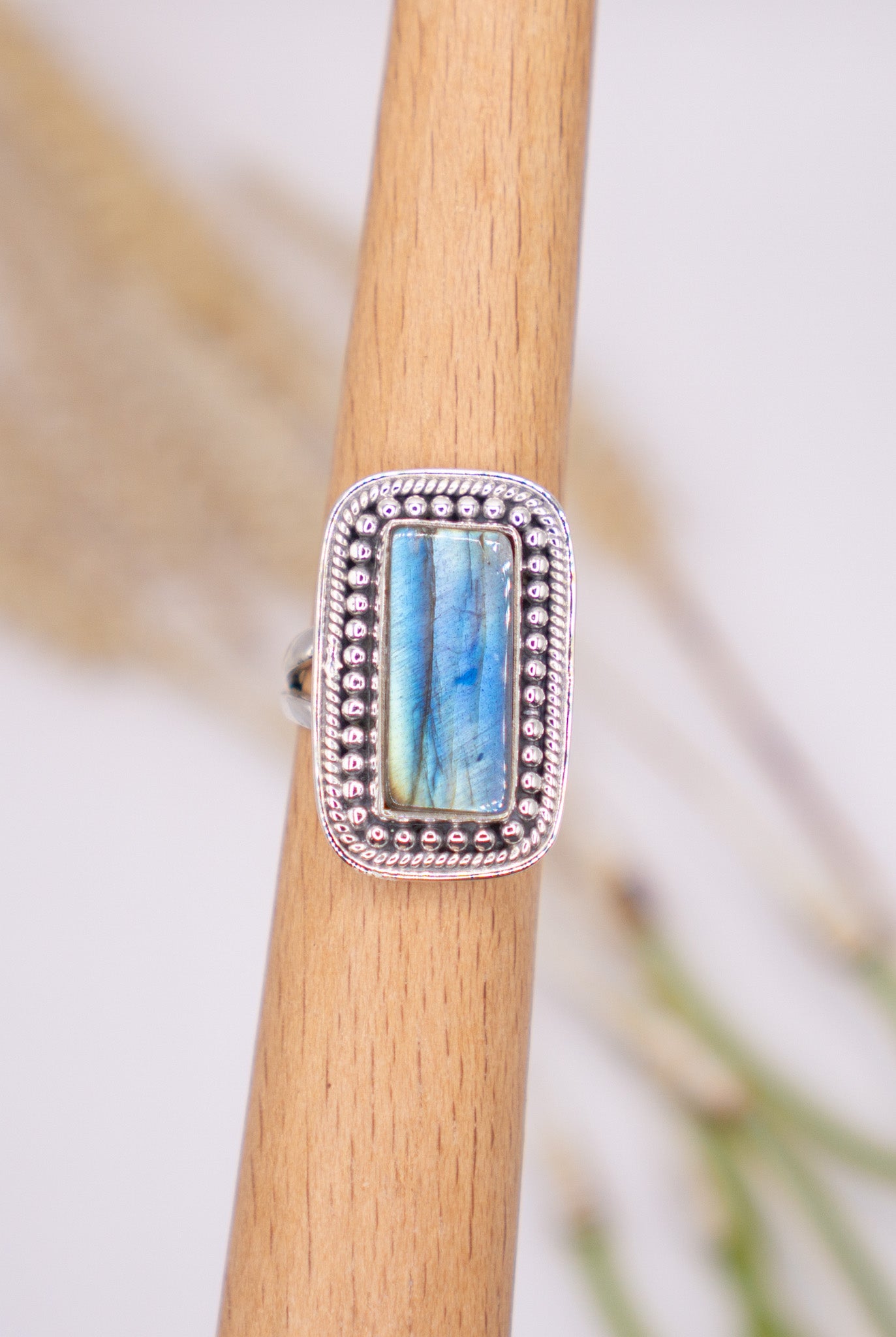 Striated Labradorite Rectangle Size 5.5