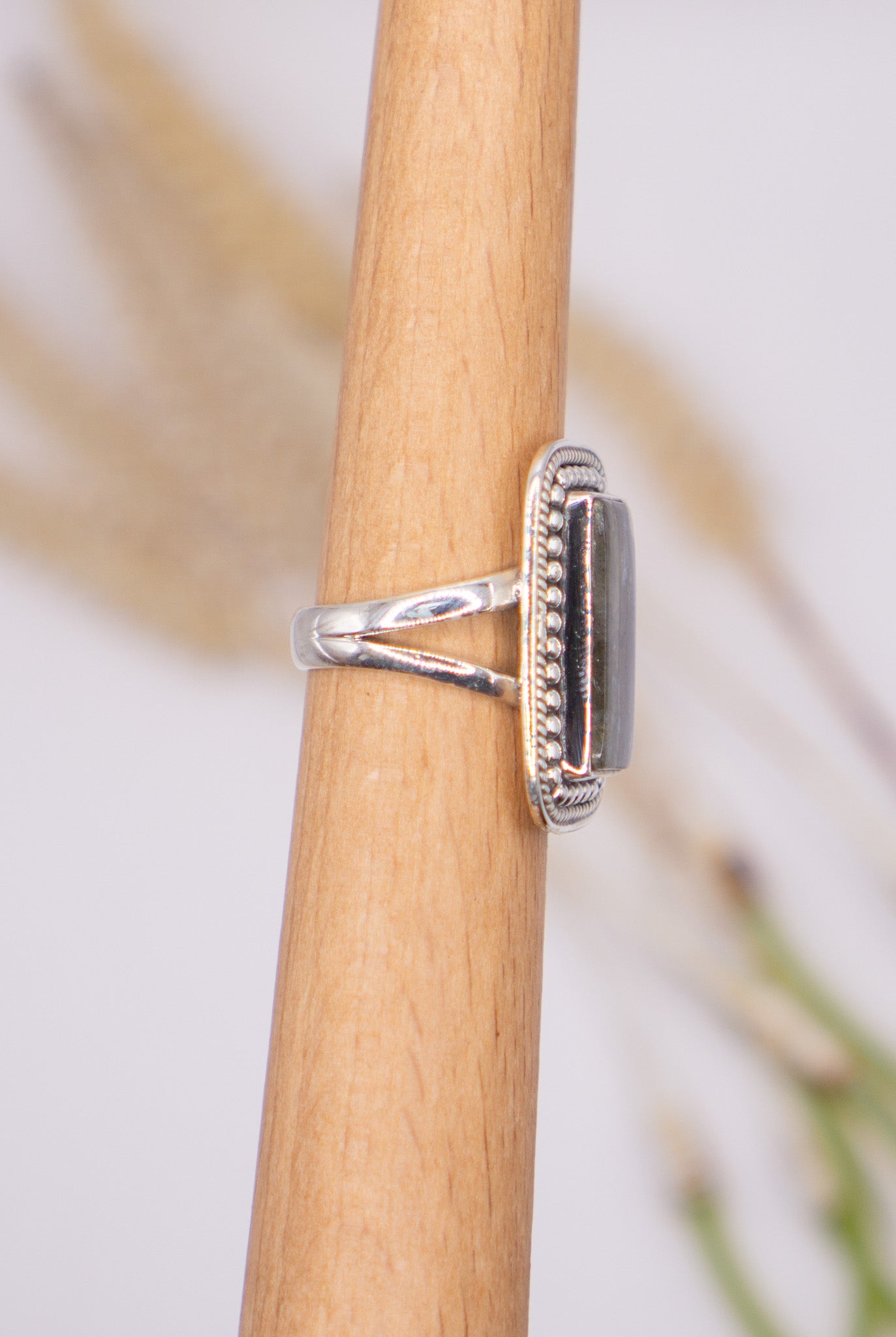 Striated Labradorite Rectangle Size 5.5