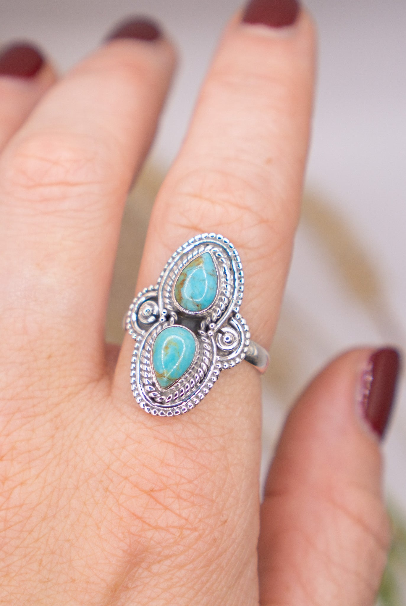 Double Turquoise Size 10.5