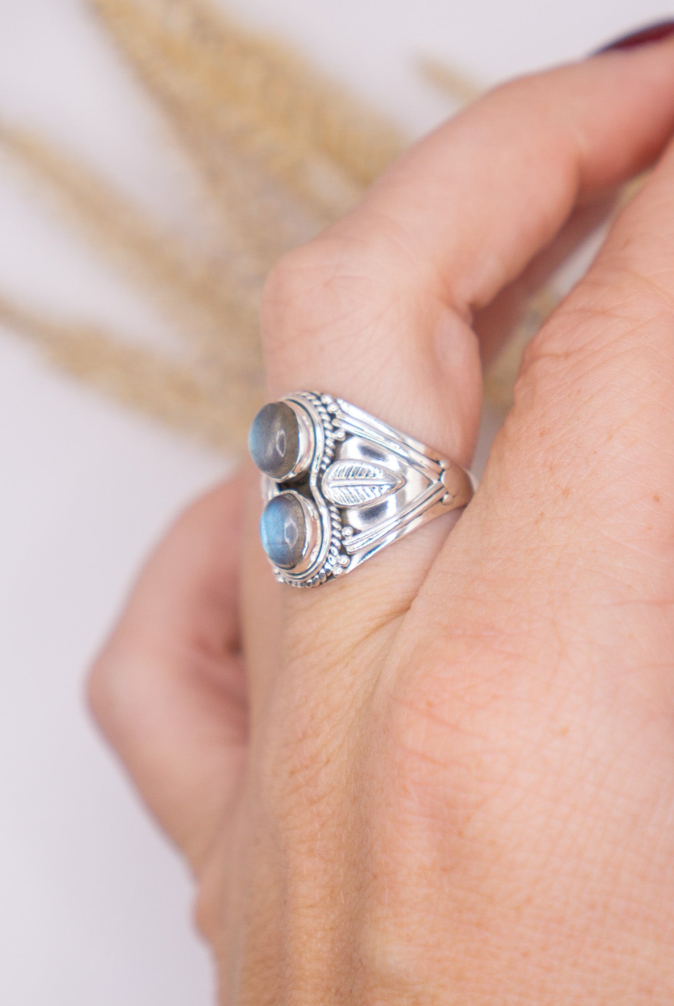 Double Labradorite Size 8