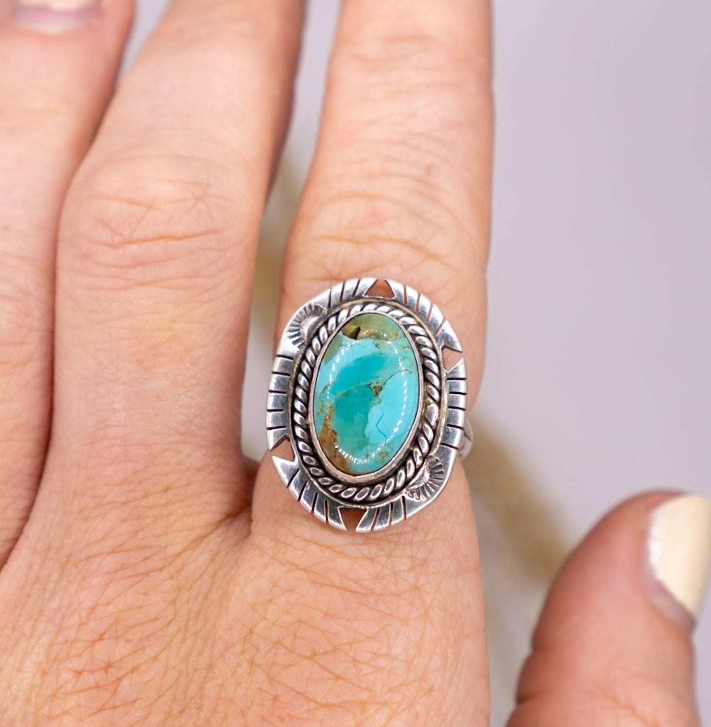 Navaho Kingsman Turquoise Size 7.5