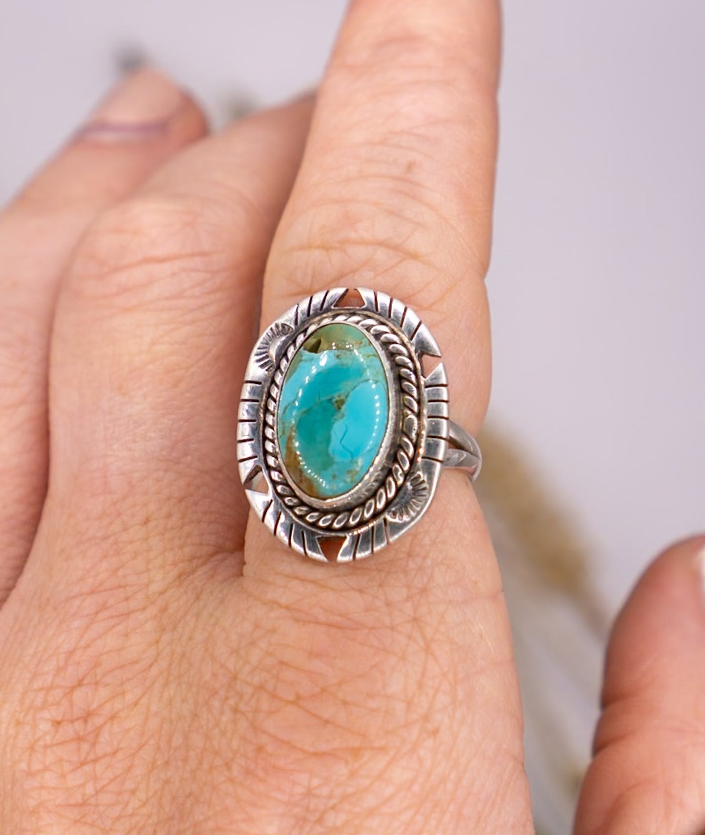 Navaho Kingsman Turquoise Size 7.5