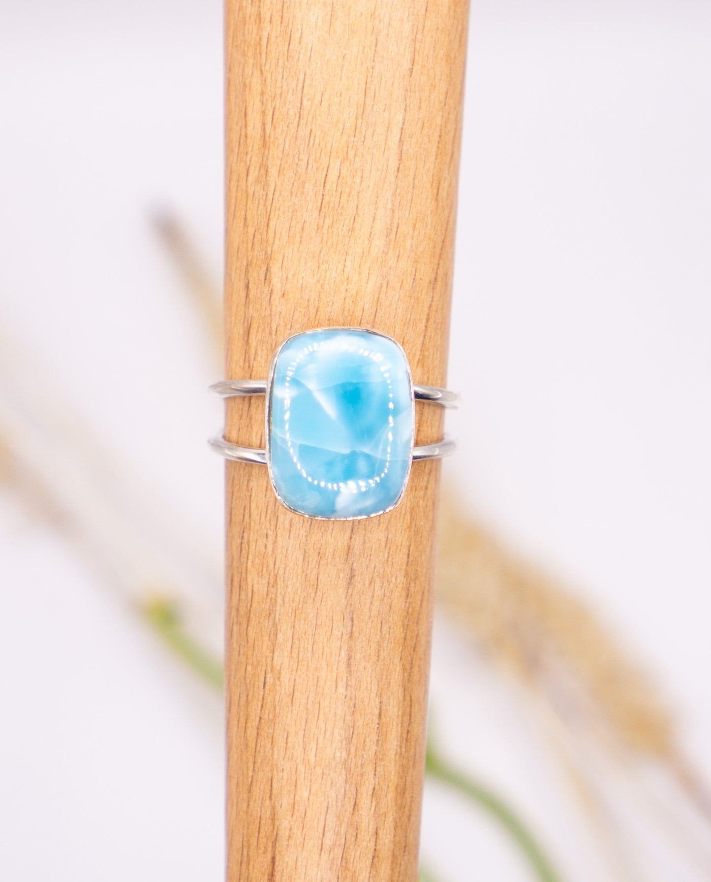 Square Larimar - Size 10