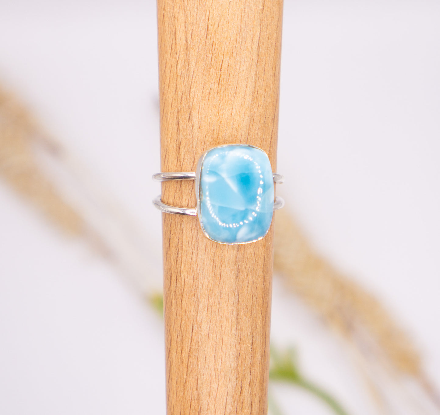 Square Larimar - Size 10