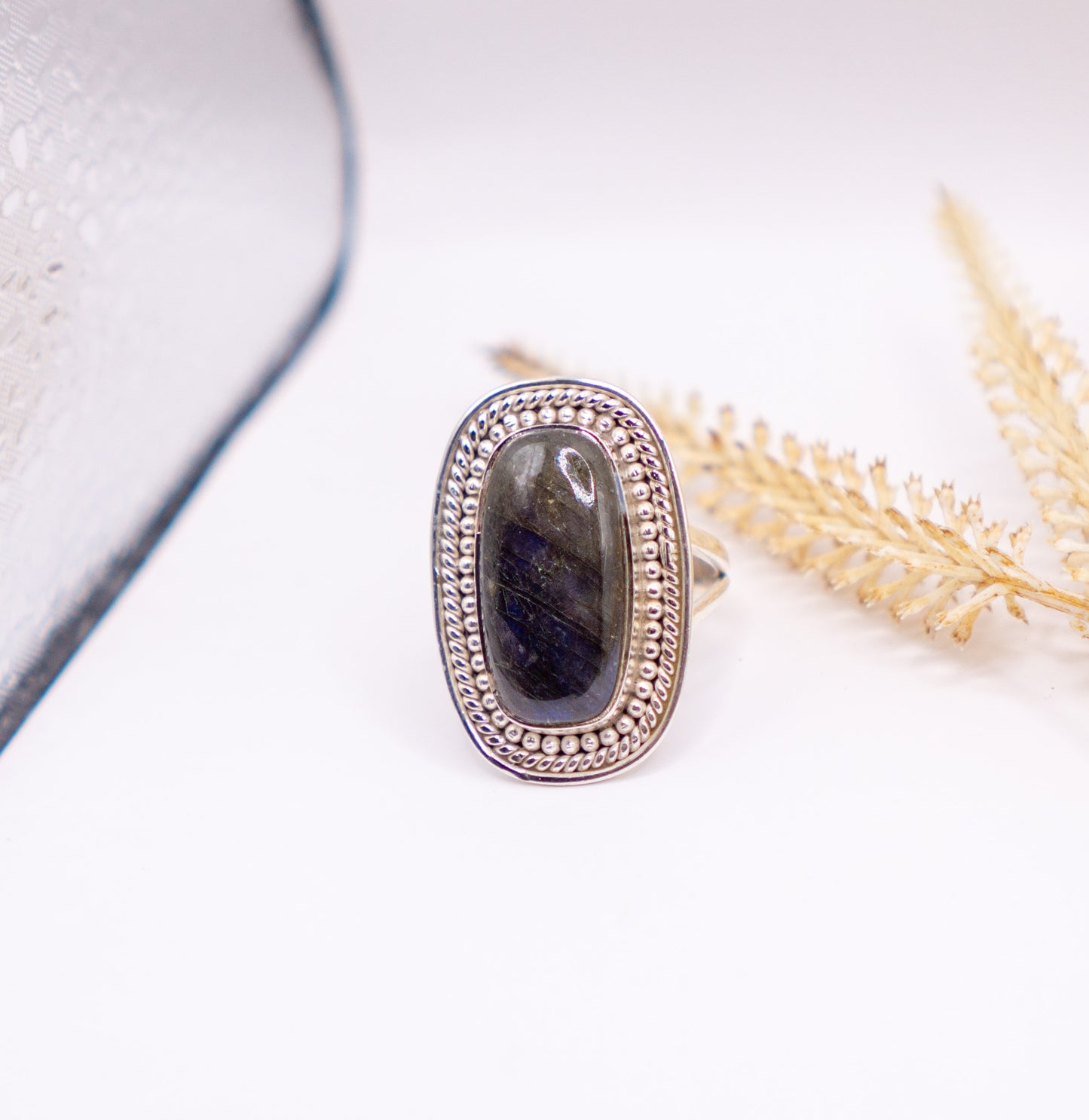 Mesmerizing Rectangular Labradorite - Size 8.5