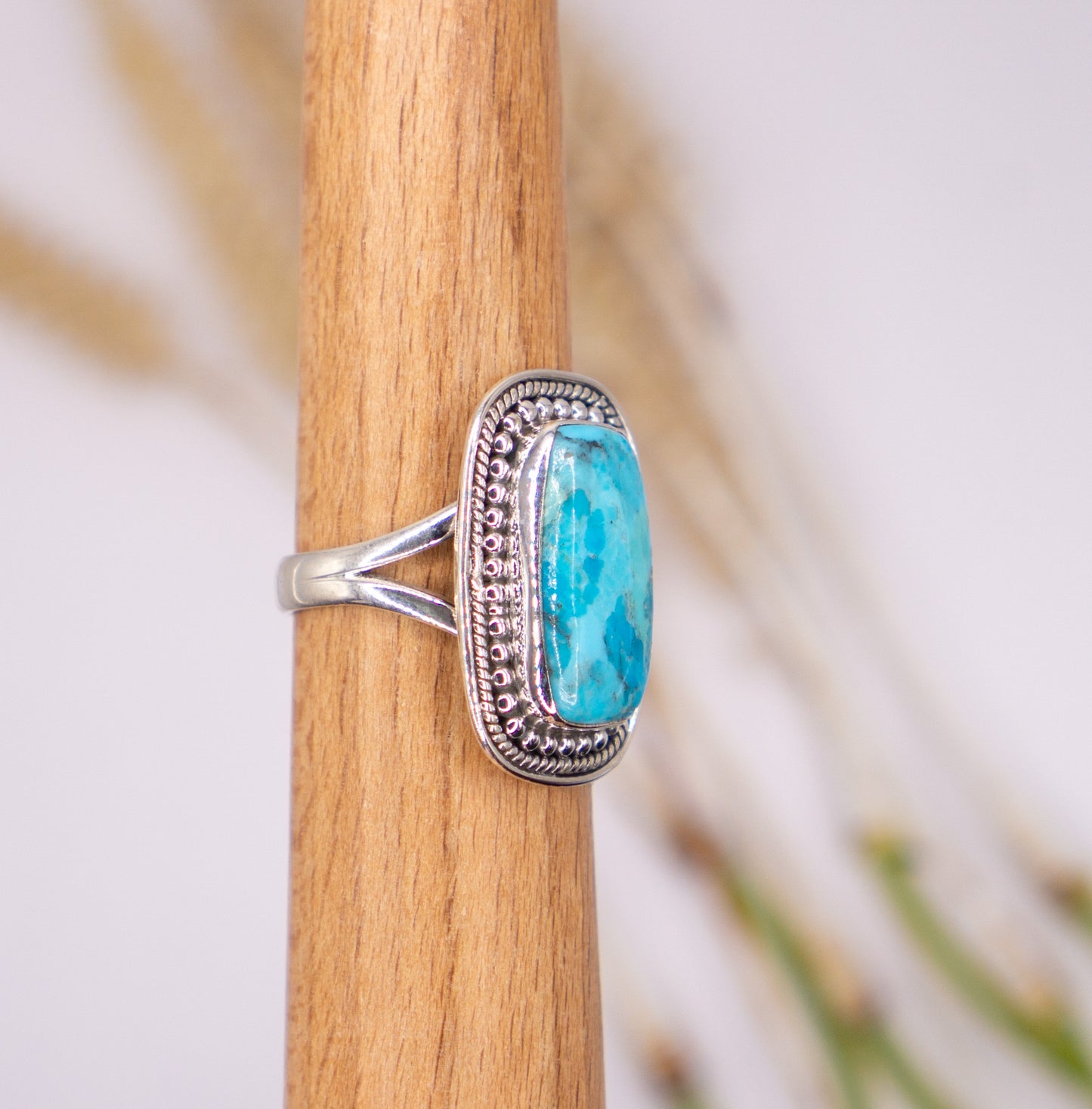 Brilliant Rectangular Turquoise - Size 8