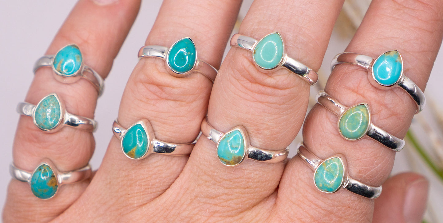 Tiny Teardrop Mixed Sizes