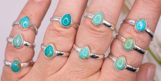 Tiny Teardrop Mixed Sizes