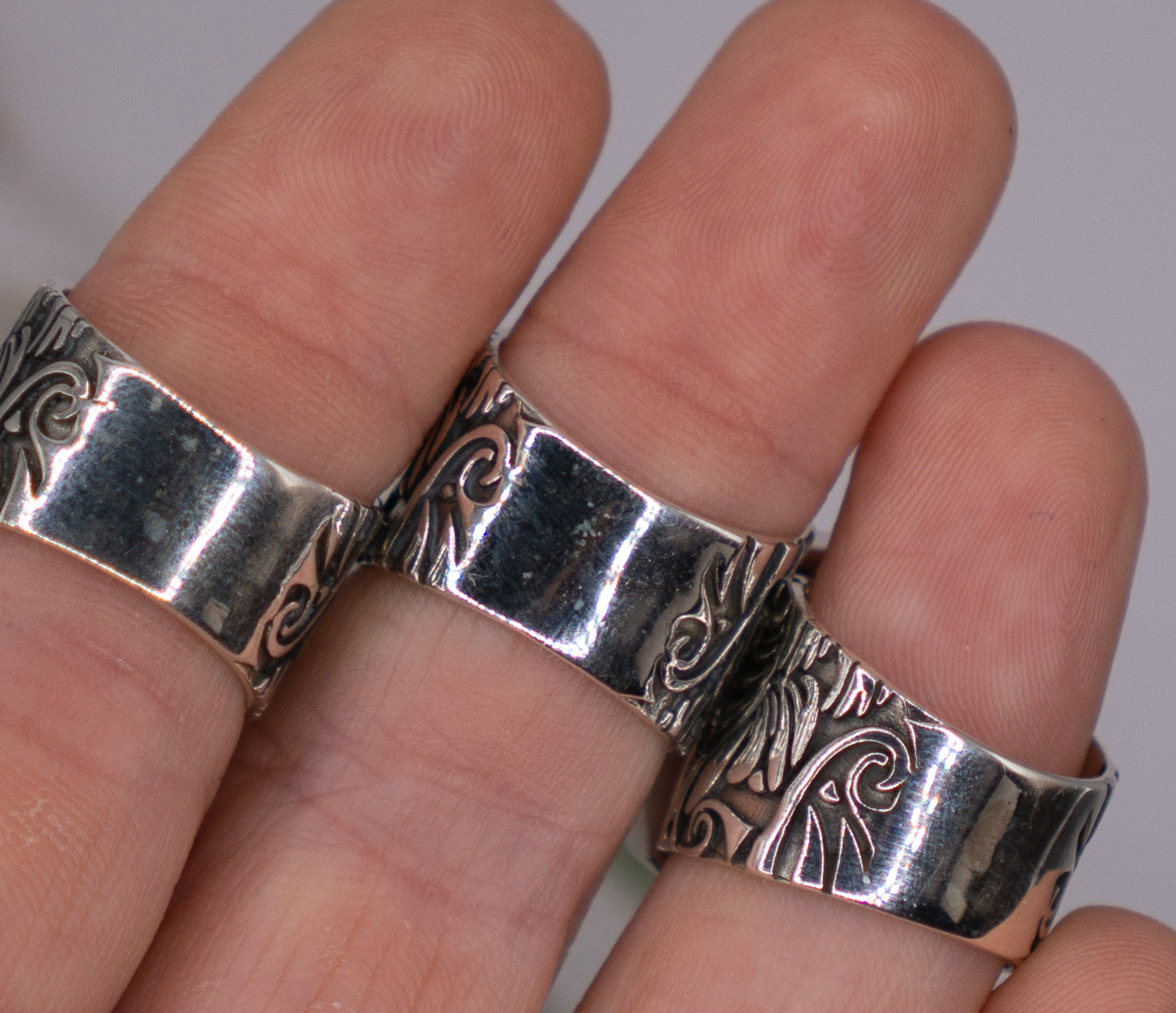 Shimmery Scolecite Gemstone Ring - Size 6 - Choose Your Stone