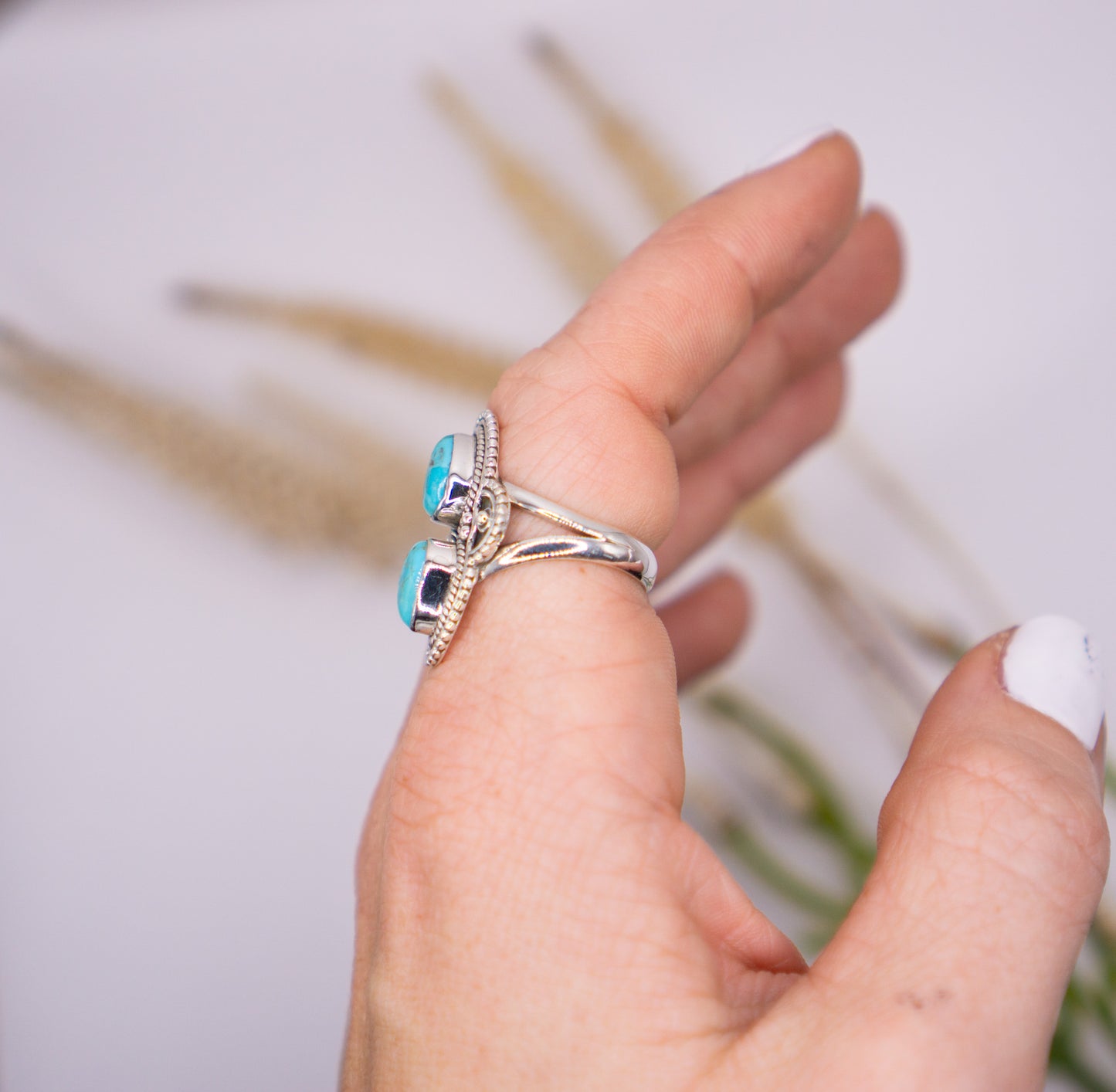Cowgirl Spirit - Kingman Turquoise Ring - Choose your size