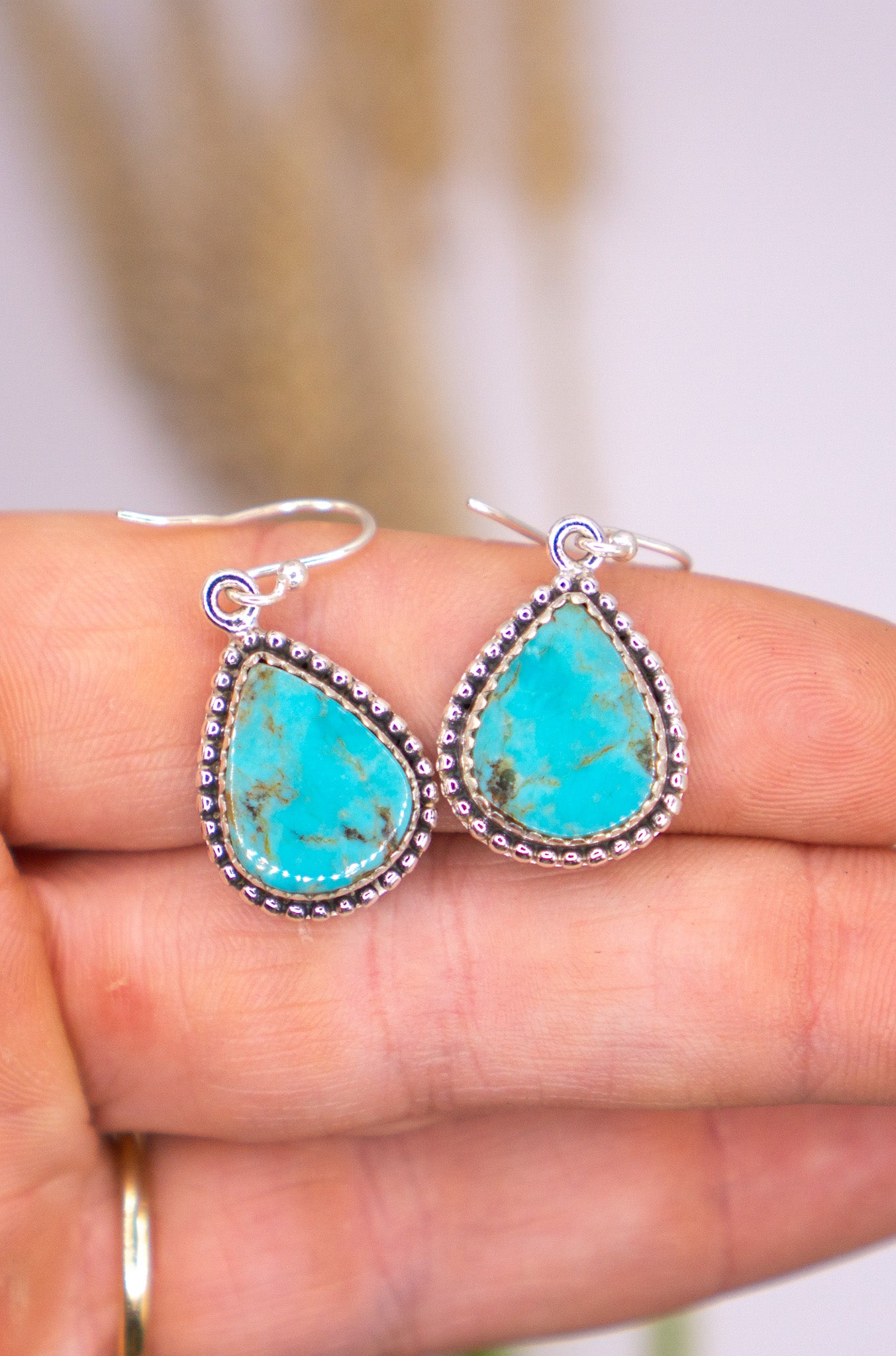 Small Turquoise Earrings
