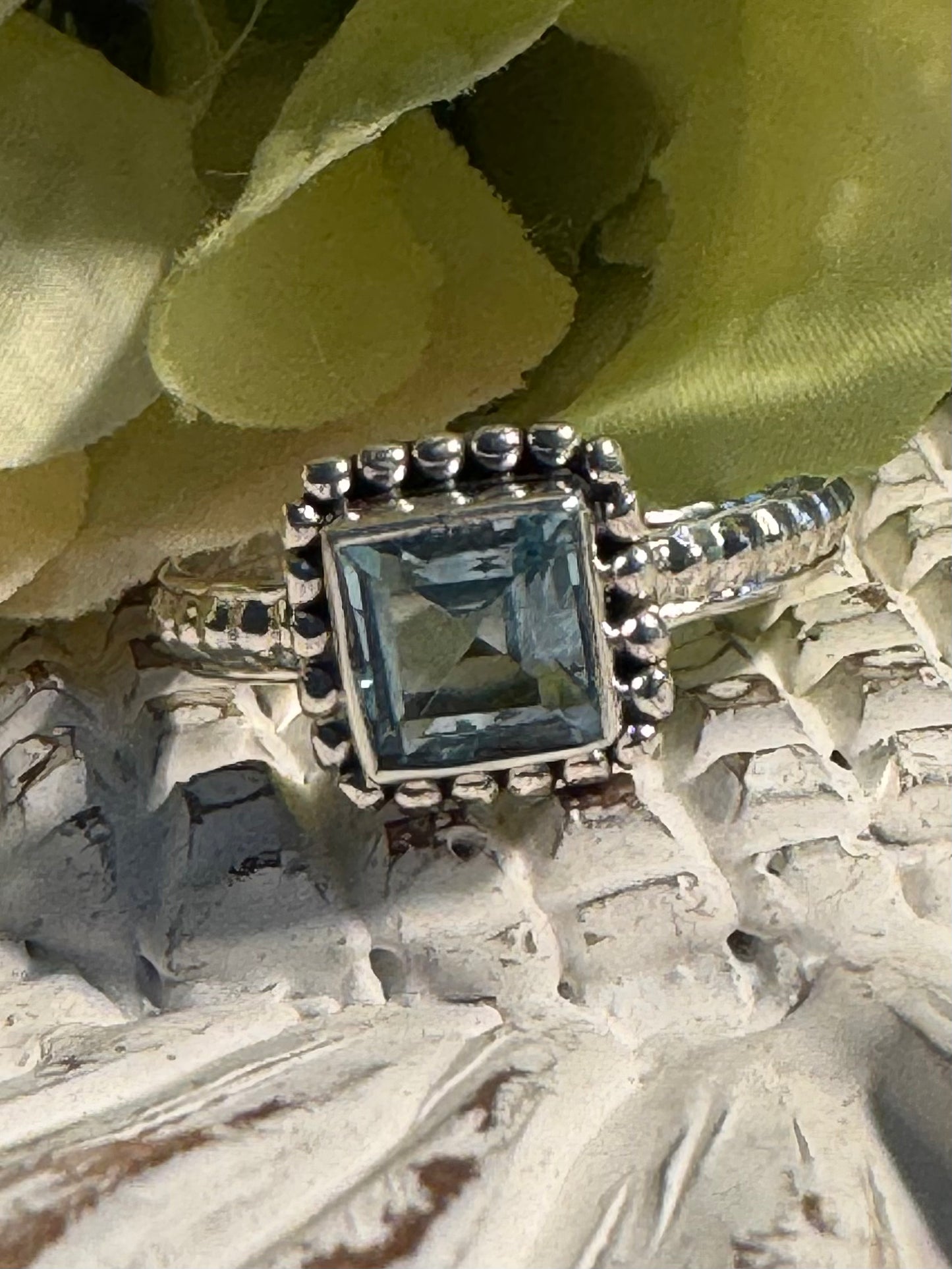 Sky Blue Topaz Size 10.5 (style 1)